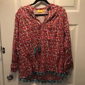 Roller Rabbit cover up top